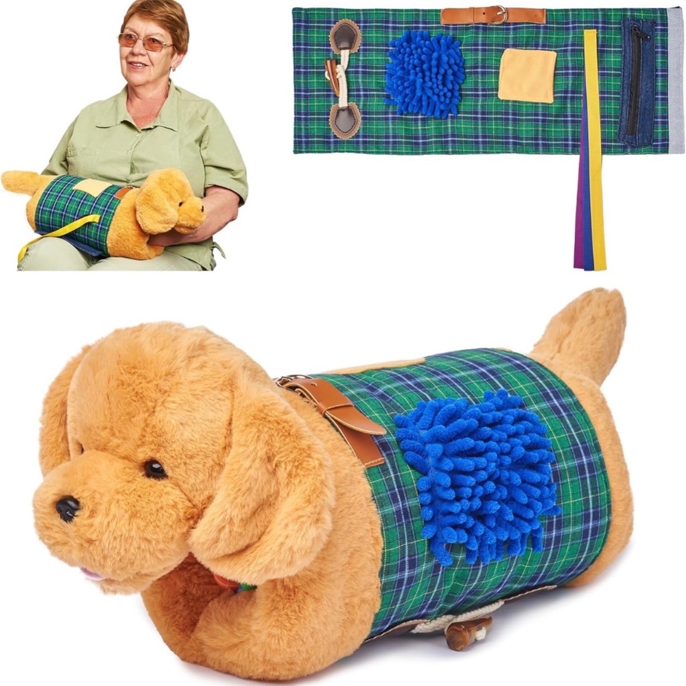 Fidget Muffins and Blanket for the Elderly